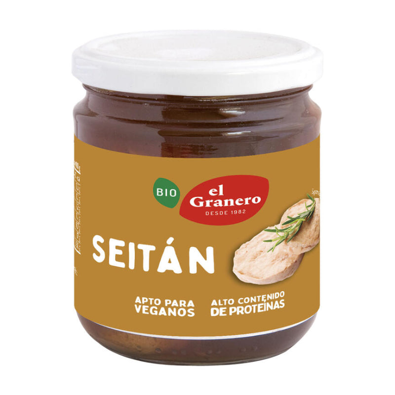Seitán en Conserva · El Granero Integral · 385 gramos