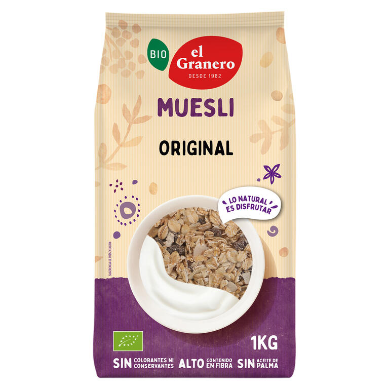 Muesli Original Bio · El Granero Integral · 1 kg