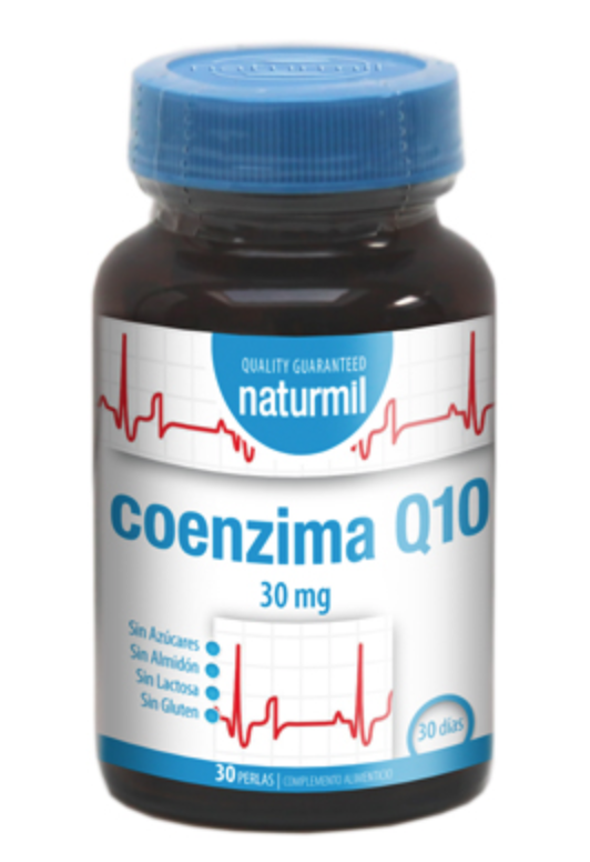 Coenzima Q10 30 mg · Naturmil · 30 perlas