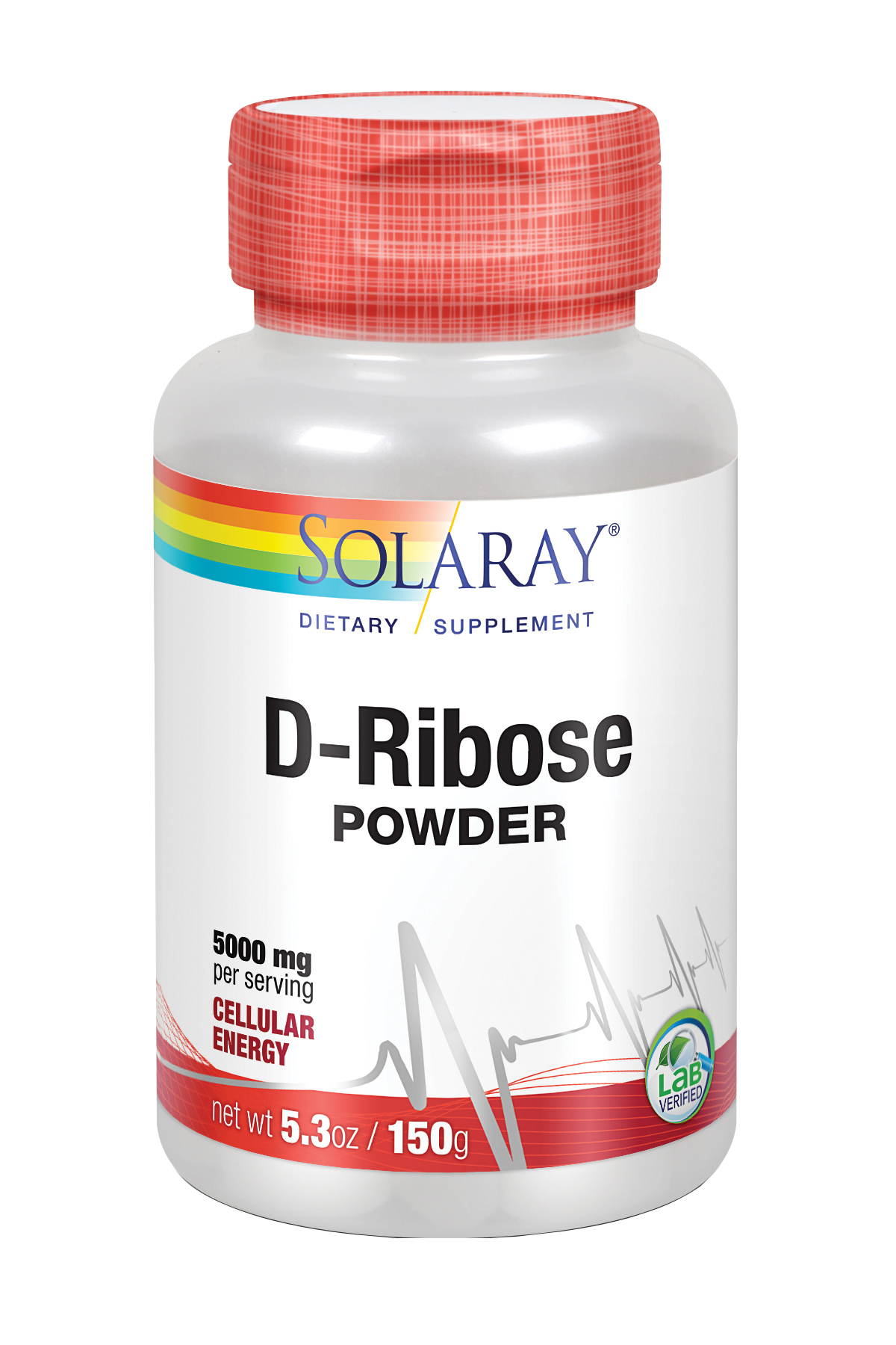 D-Ribosa · Solaray · 150 gramos