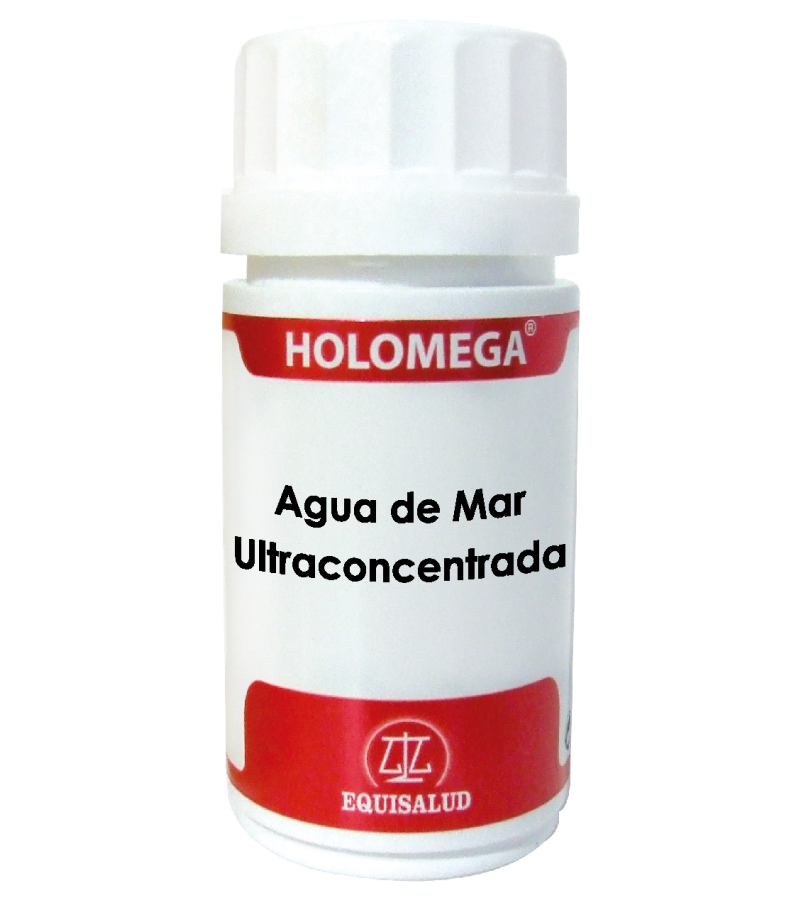 Holomega Agua de Mar Ultraconcentrada · Equisalud · 50 Cápsulas