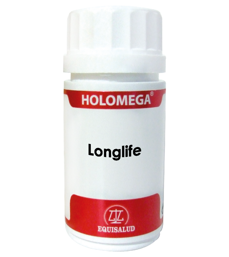 Holomega Longlife · Equisalud · 50 Cápsulas