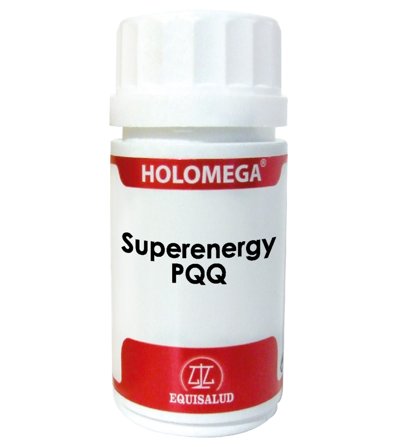 Holomega Superenergy PQQ · Equisalud · 50 Cápsulas