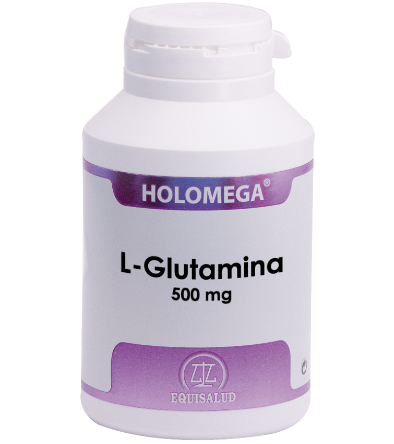 Holomega L-Glutamina · Equisalud · 180 cápsulas