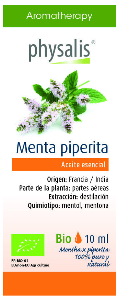 Aceite Esencial de Menta Piperita · Physalis · 10 ml