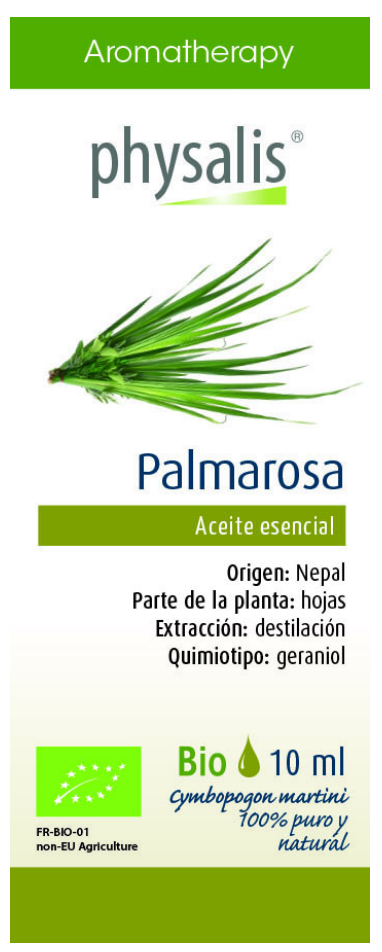 Aceite Esencial de Palmarosa · Physalis · 10 ml