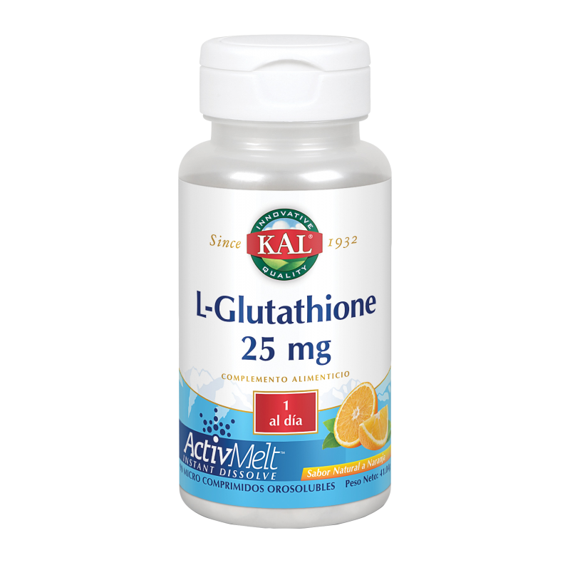 L-Glutathione 25 mg · KAL · 90 comprimidos