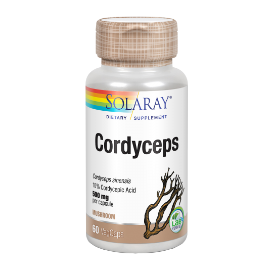 Cordyceps · Solaray · 60 cápsulas