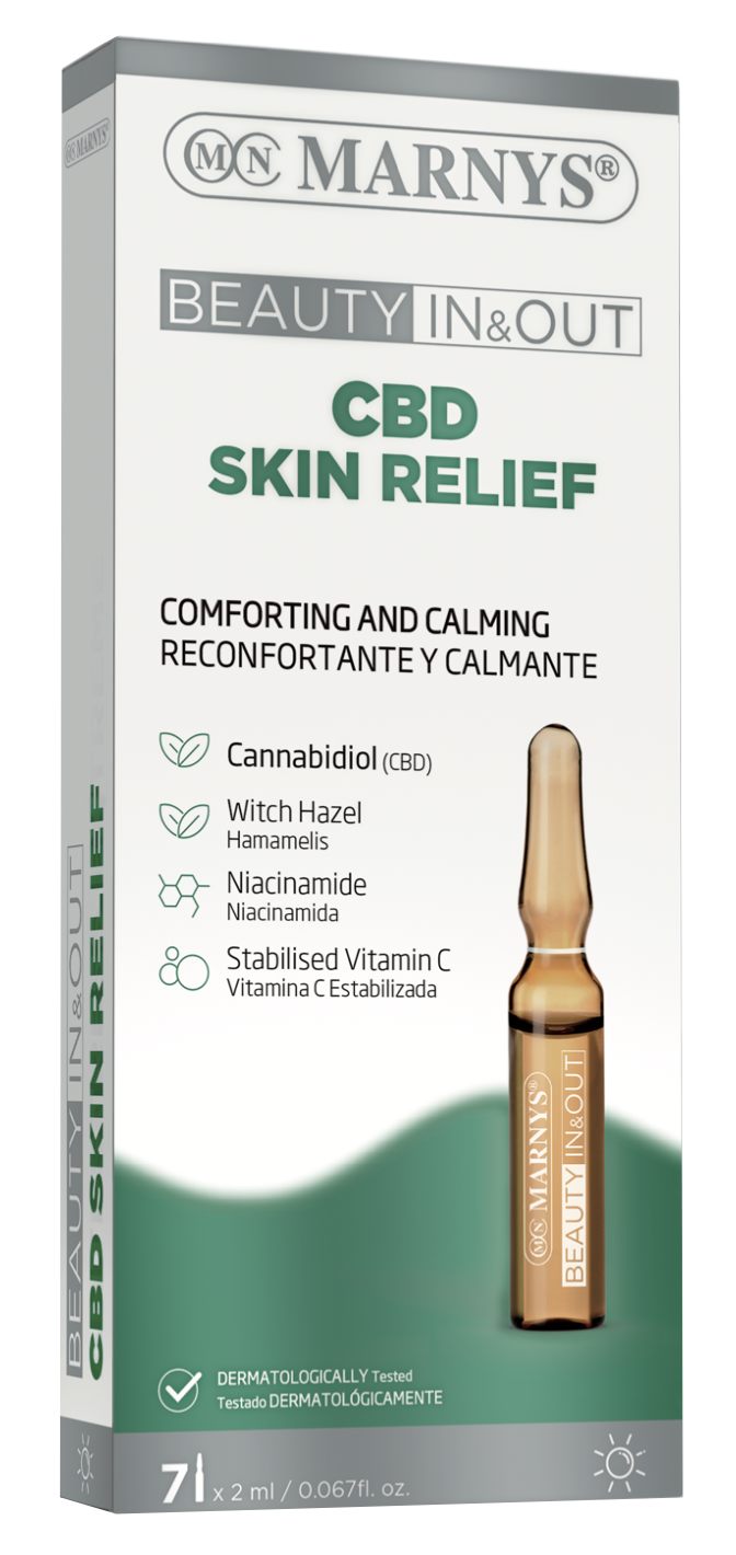 CBD Skin Relief · Marnys · 7 ampollas
