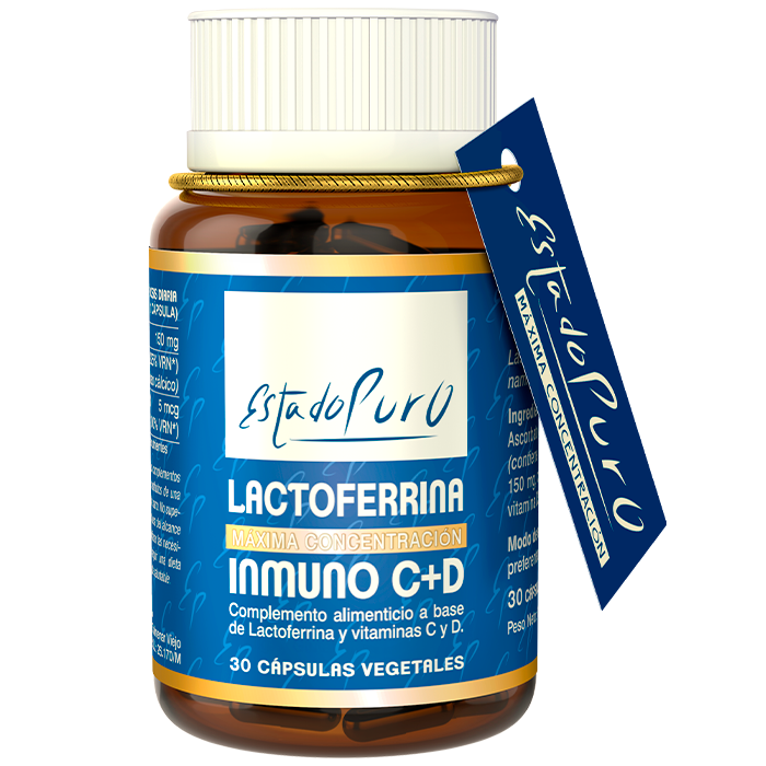 Lactoferrina Inmuno C+D · Tongil · 30 cápsulas