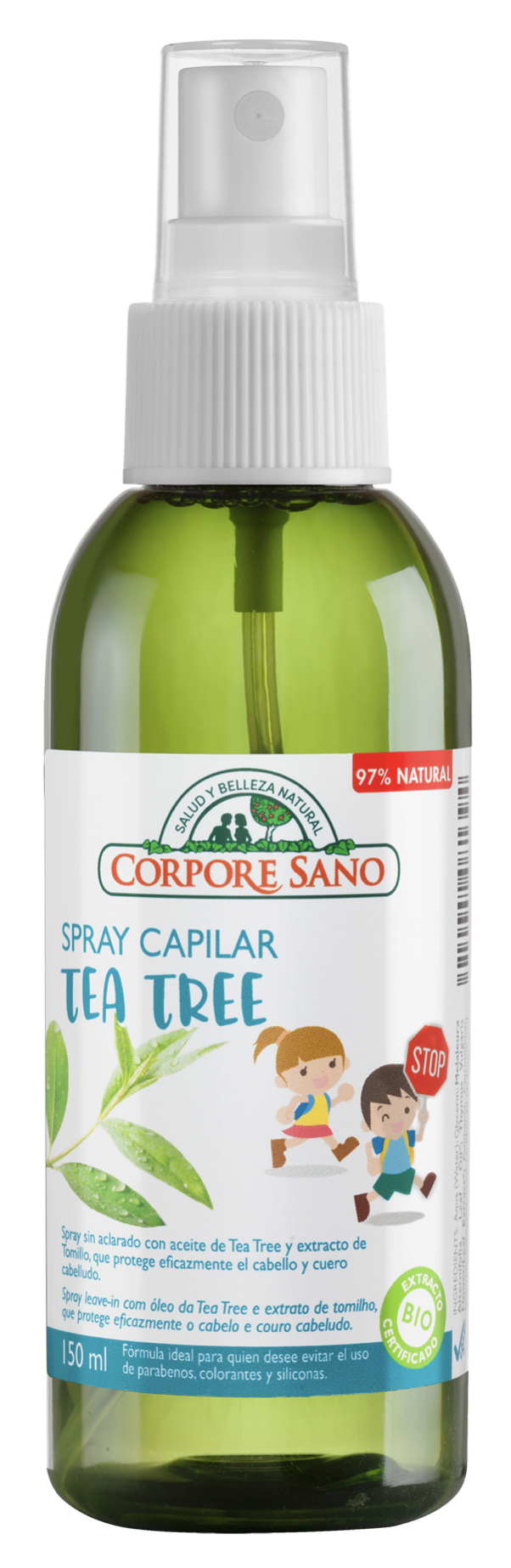 Spray Capilar Tea Tree · Corpore Sano · 150 ml