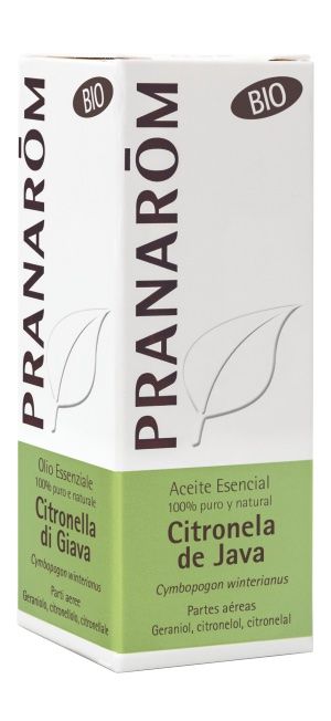 Aceite Esencial de Citronela de Java Bio · Pranarom · 10 ml