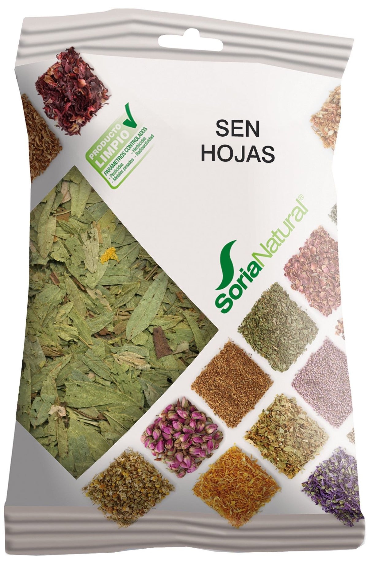 Hojas de Sen en Bolsa · Soria Natural · 30 gramos