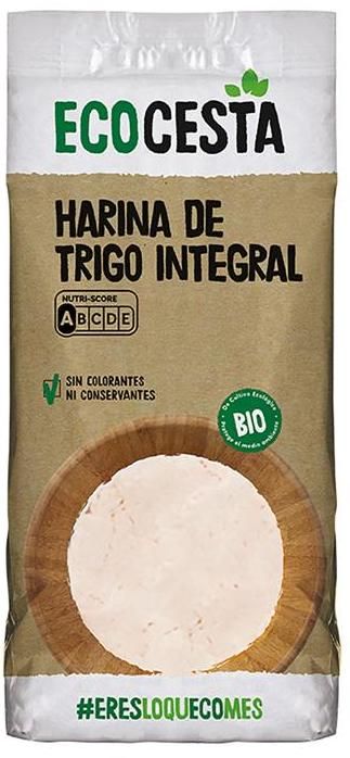 Harina de Trigo Integral Bio · Ecocesta · 500 gramos