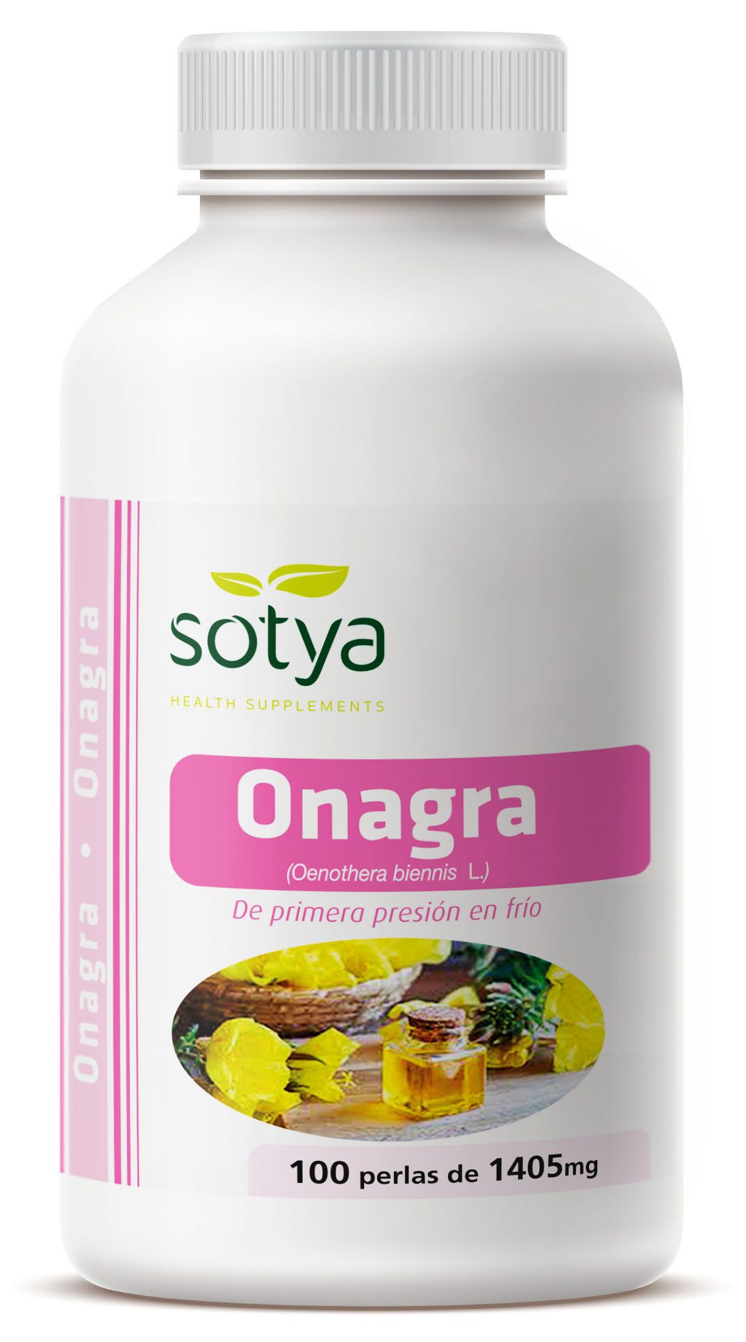 Aceite de Onagra 1.000 mg · Sotya · 100 perlas