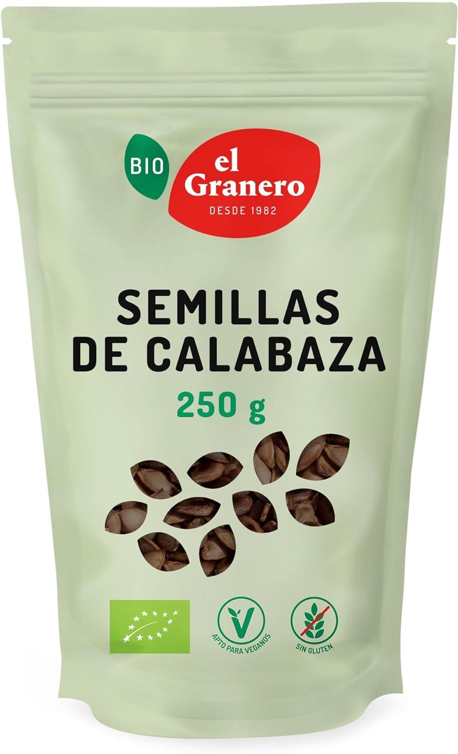 Semillas de Calabaza Bio · El Granero Integral · 250 gramos