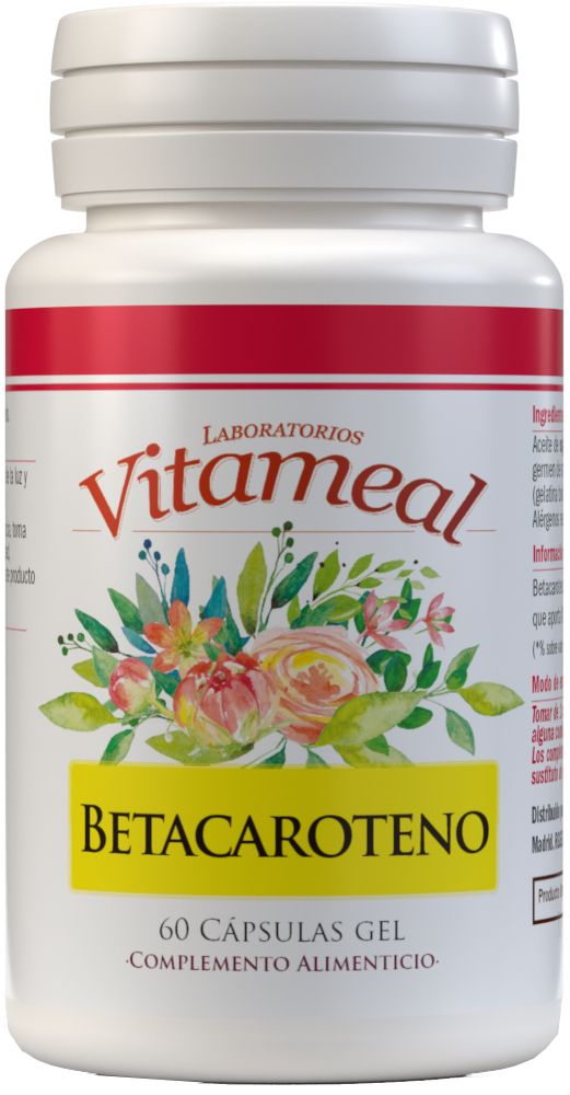 Betacaroteno · Vitameal · 60 cápsulas