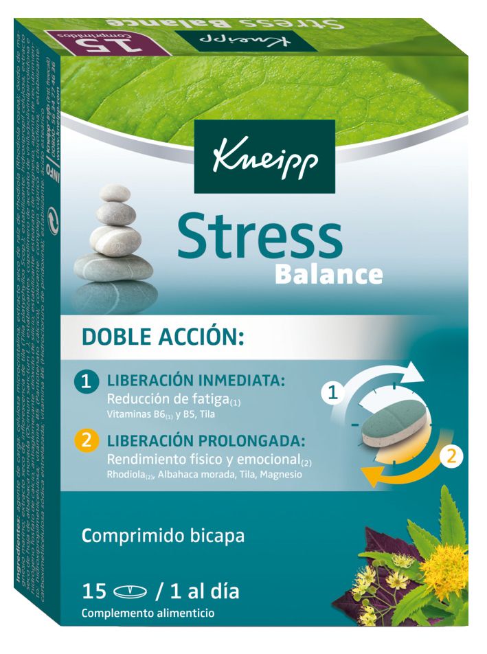 Stress Balance · Kneipp · 15 comprimidos