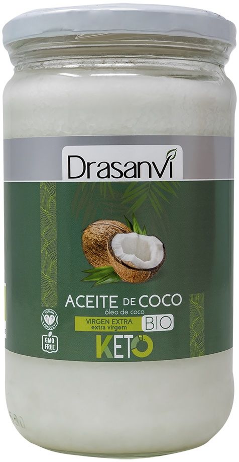 Aceite de Coco Virgen Keto Bio · Drasanvi · 500 ml