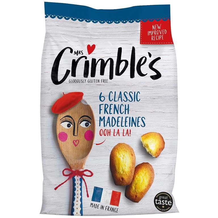 Magdalenas Sin Gluten · Mrs Crimbles · 180 gramos