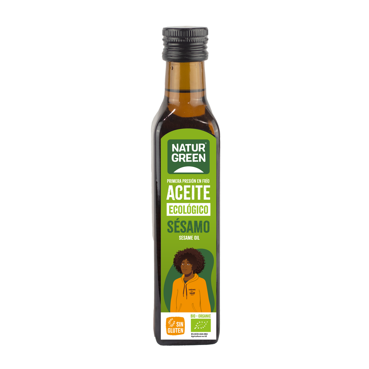 Aceite de Sésamo Bio · Naturgreen · 250 ml