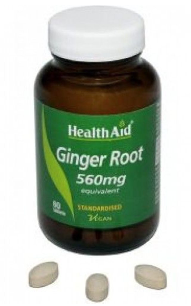 Jengibre · Health Aid · 60 comprimidos