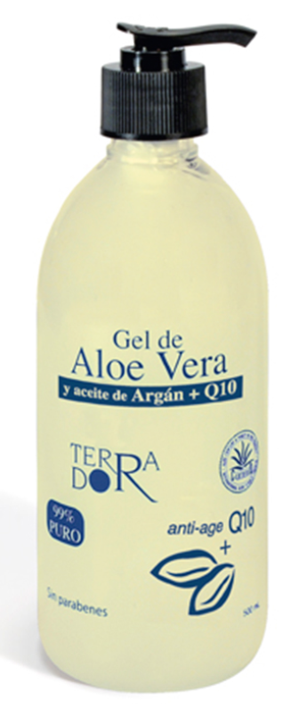 Gel de Aloe Vera y Aceite de Argán Q10 · Derbos · 500 ml