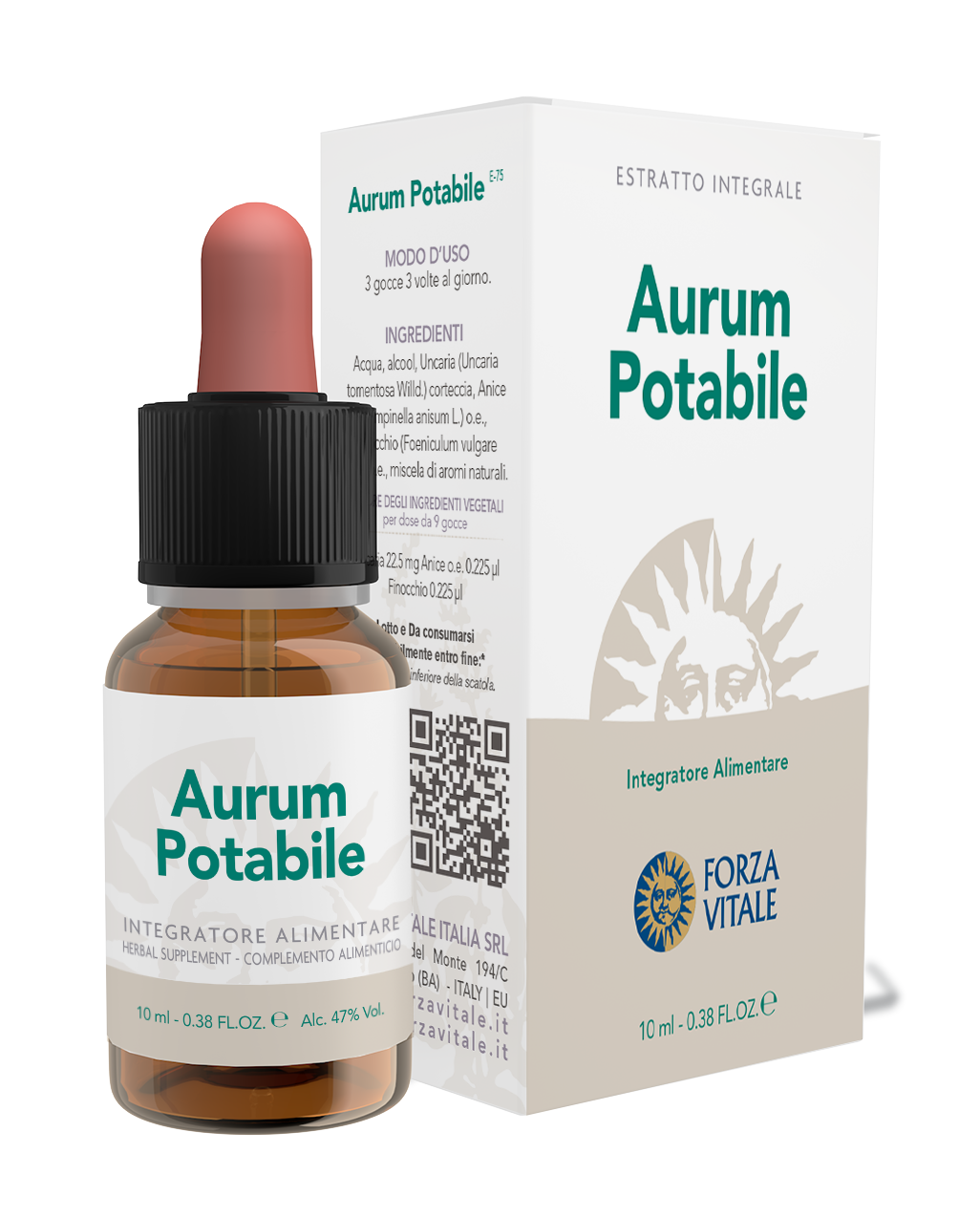 Aurum Potabile · Forza Vitale · 10 ml