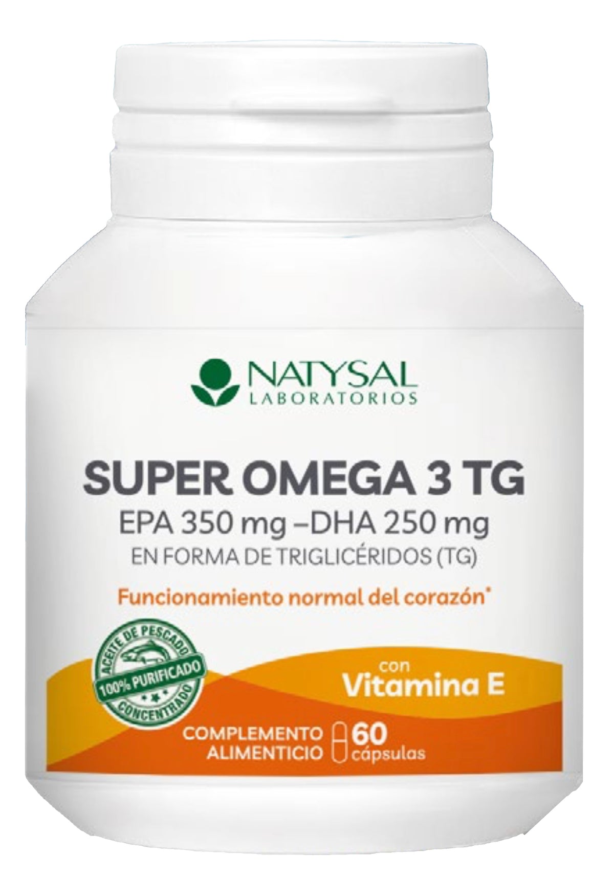 Super Omega 3 TG · Natysal · 60 cápsulas