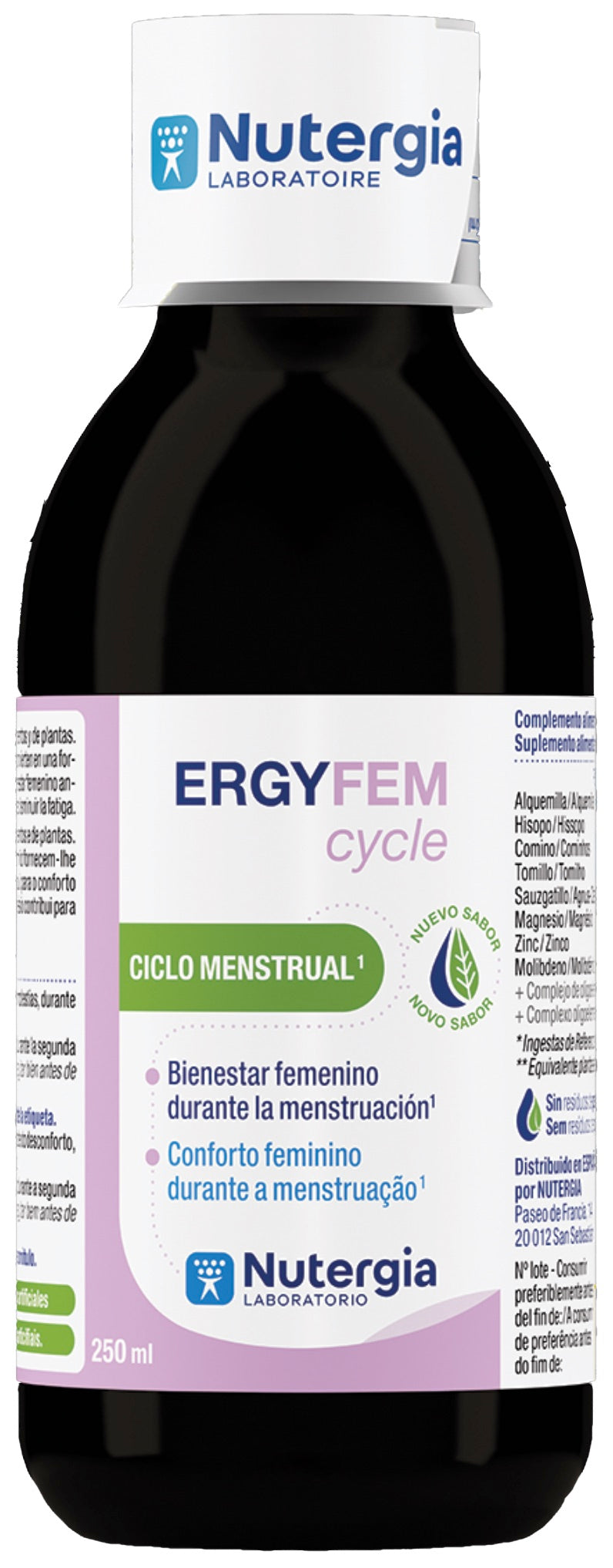 ErgyFem Cycle · Nutergia · 250 ml