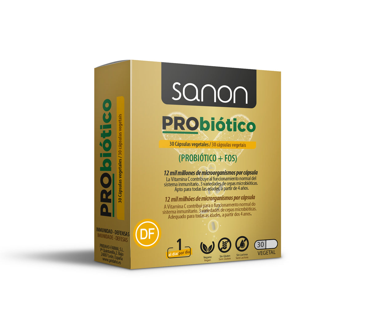 PRObiótico · Sanon · 30 cápsulas