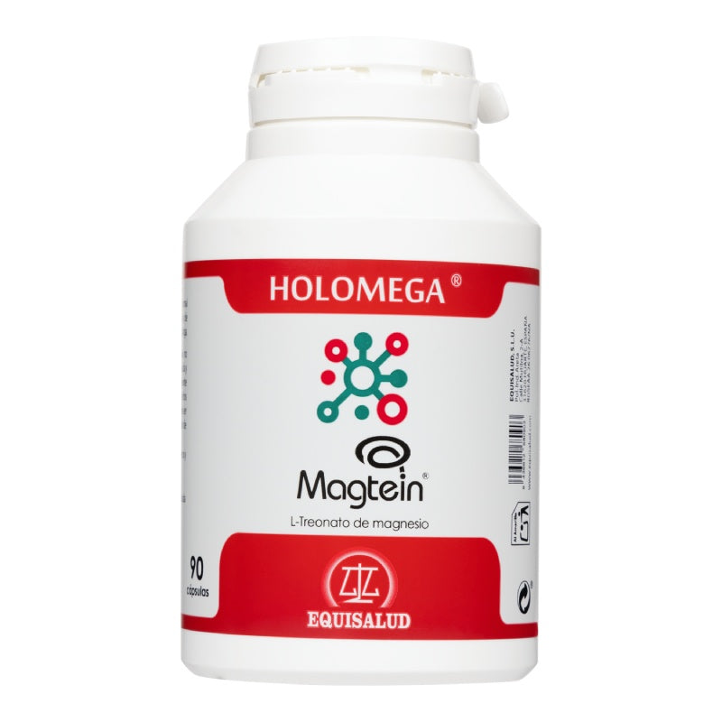 Holomega Magtein L-Treonato de Magnesio · Equisalud · 90 cápsulas