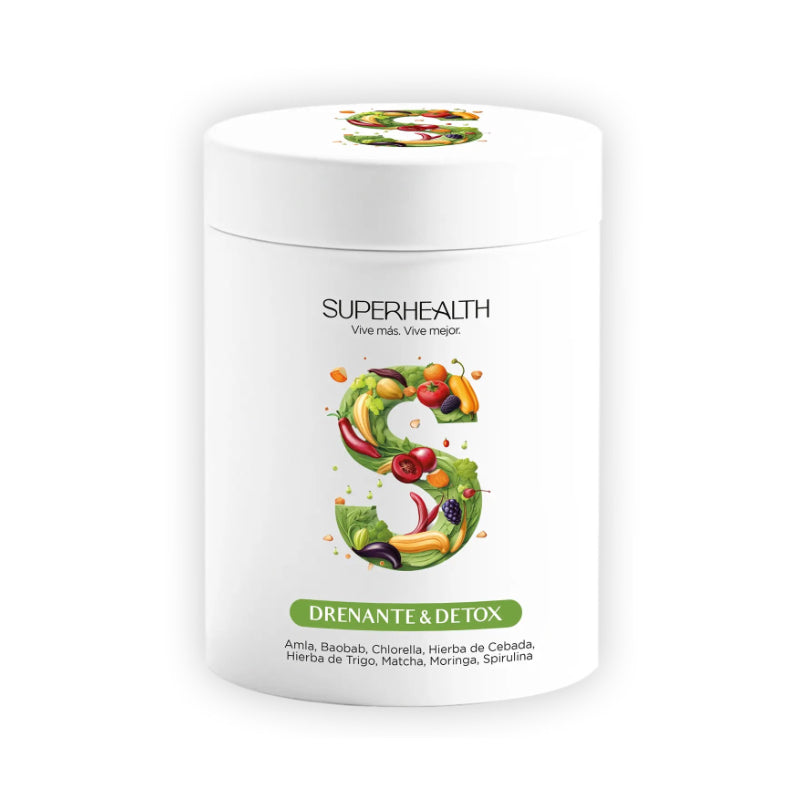 Drenante y Detox · SuperHealth · 150 gramos