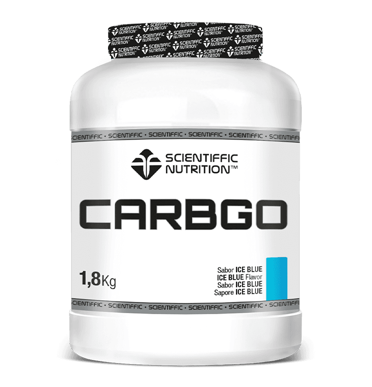 CARBGO: Sabor Ice Blue · Scientiffic Nutrition · 1,8 kg