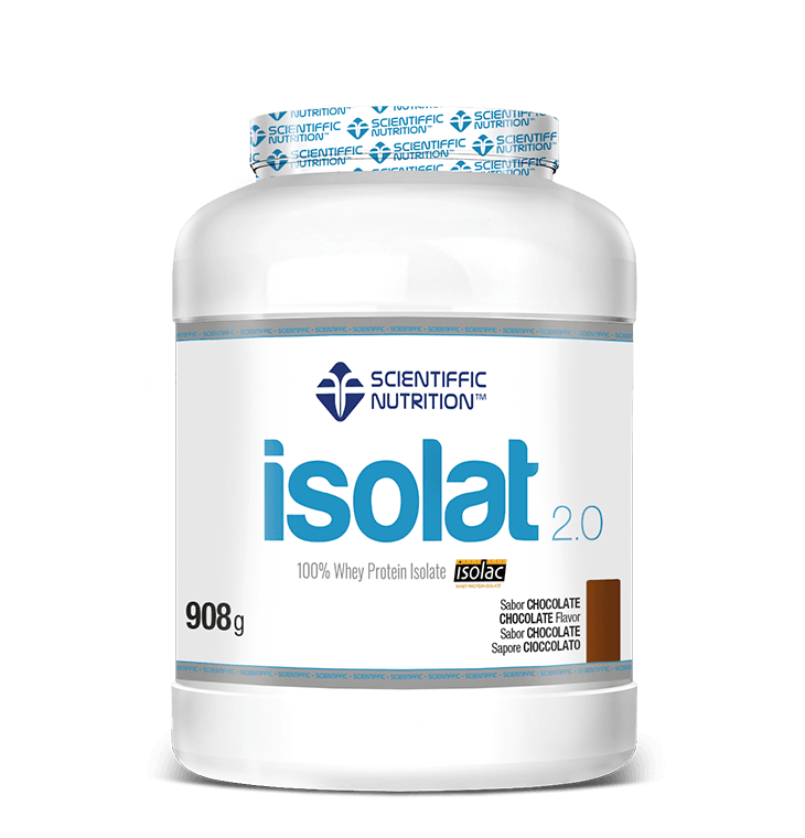 Isolat 2.0 Whey Protein: Sabor Chocolate · Scientiffic Nutrition · 908 gramos