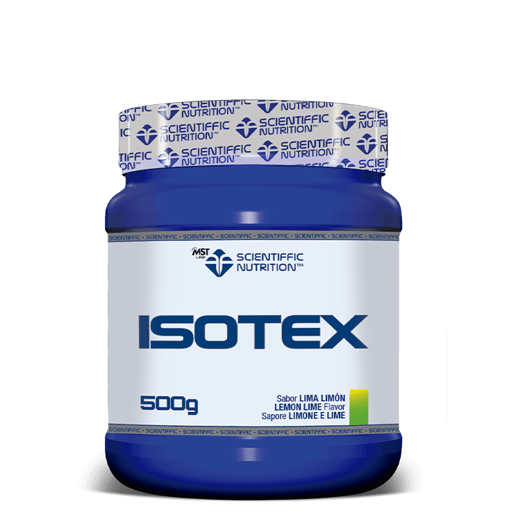 Isotex: Sabor Lima-Limón · Scientiffic Nutrition · 500 gramos