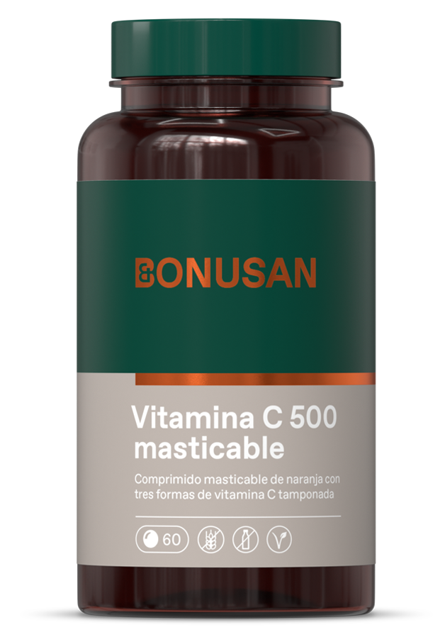 Vitamina C 500 Masticable · Bonusan · 60 comprimidos