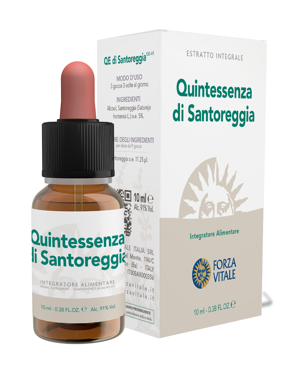 QE Santoreggia (Ajedrea) · Forza Vitale · 10 ml