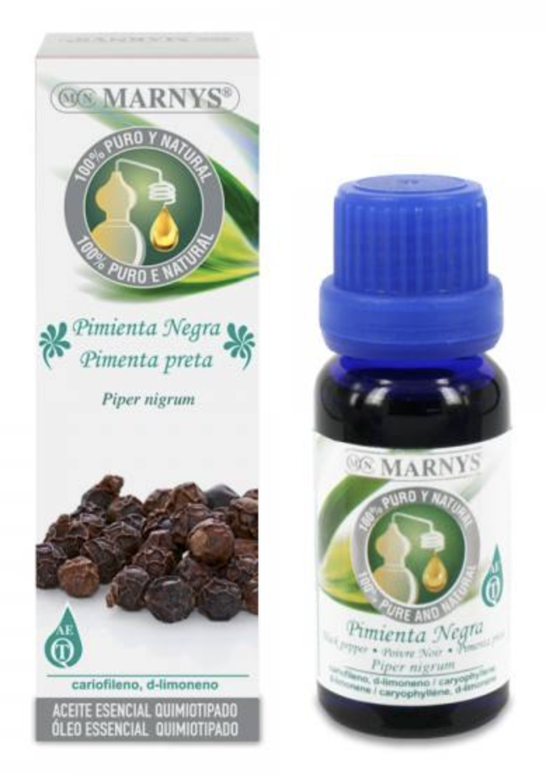 Aceite esencial de Pimienta Negra · Marnys · 15 ml