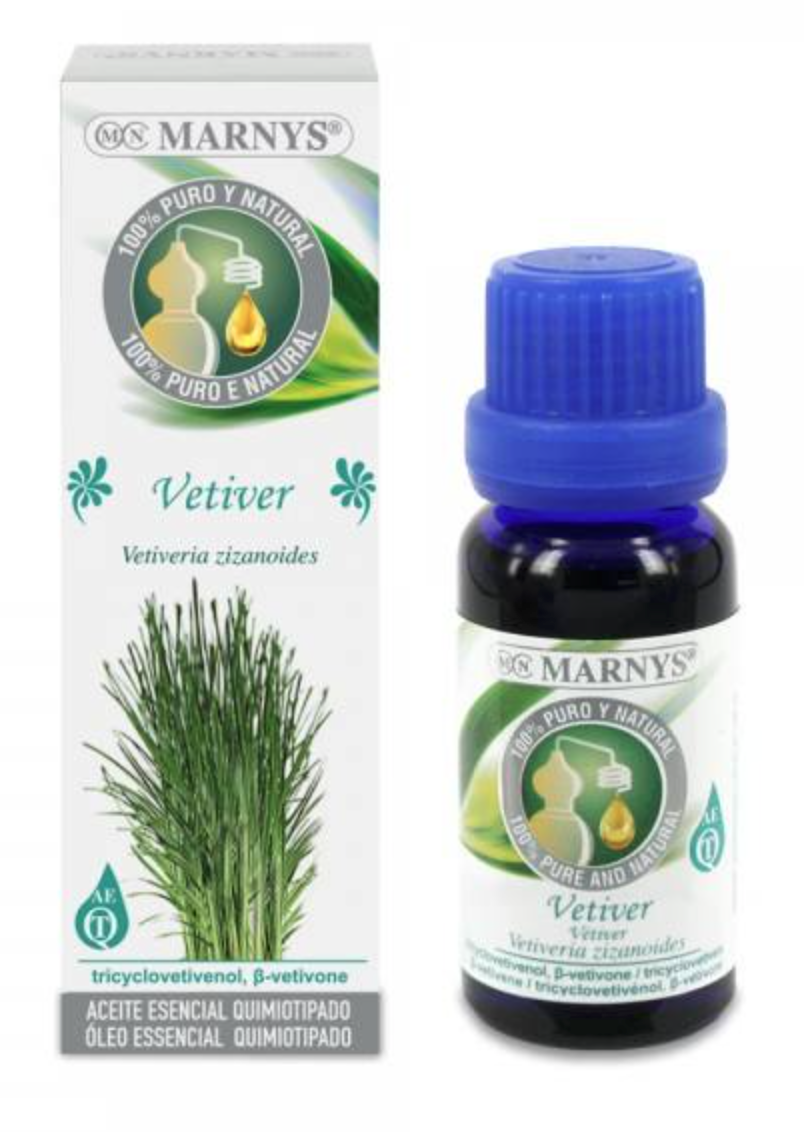 Aceite esencial de Vetiver · Marnys · 15 ml