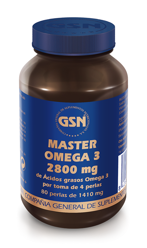 Master Omega 3 2.800 mg · GSN · 80 perlas