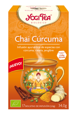 Chai Curcuma · Yogi Te · 17 filtros