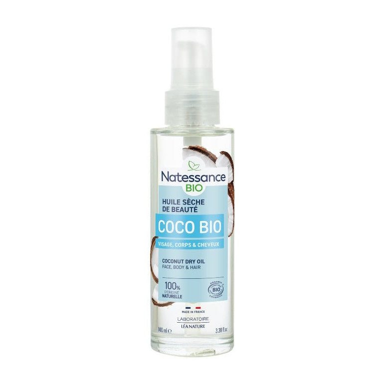 Aceite Seco de Coco Bio · Natessance · 100 ml