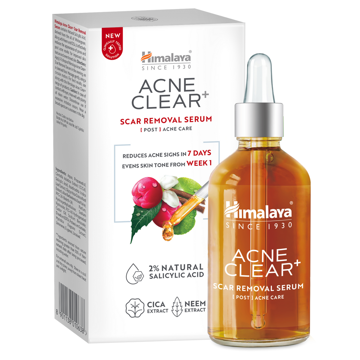 Acne Clear+ Scar Removal Serum · Himalaya · 30 ml