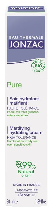 Crema Hidratante Matificante Pure · Eau Thermale Jonzac · 50 ml