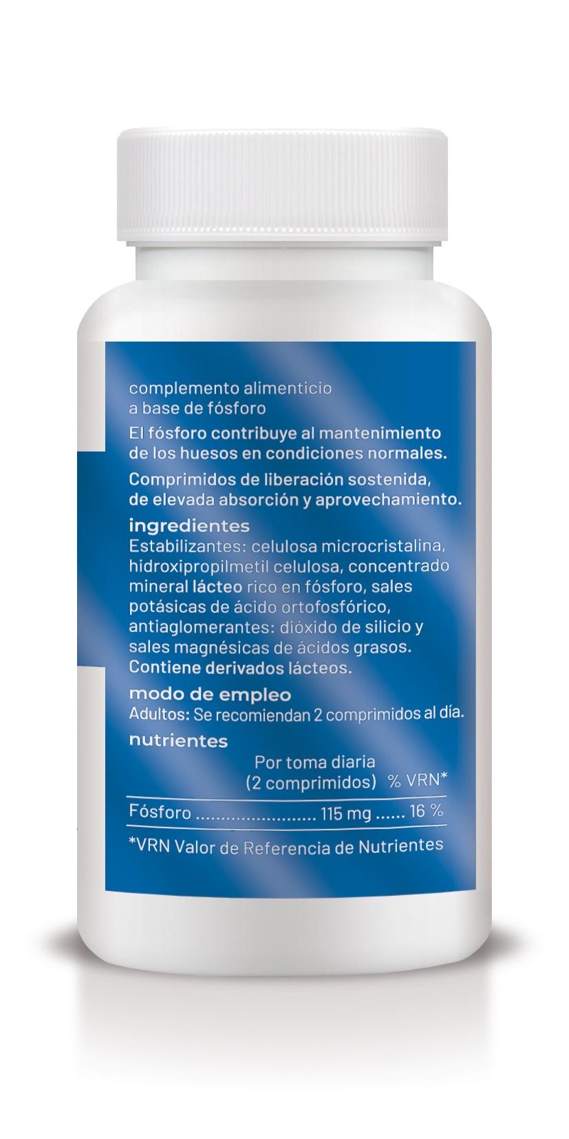 Fósforo - Liberación Sostenida · Soria Natural · 60 comprimidos - 2