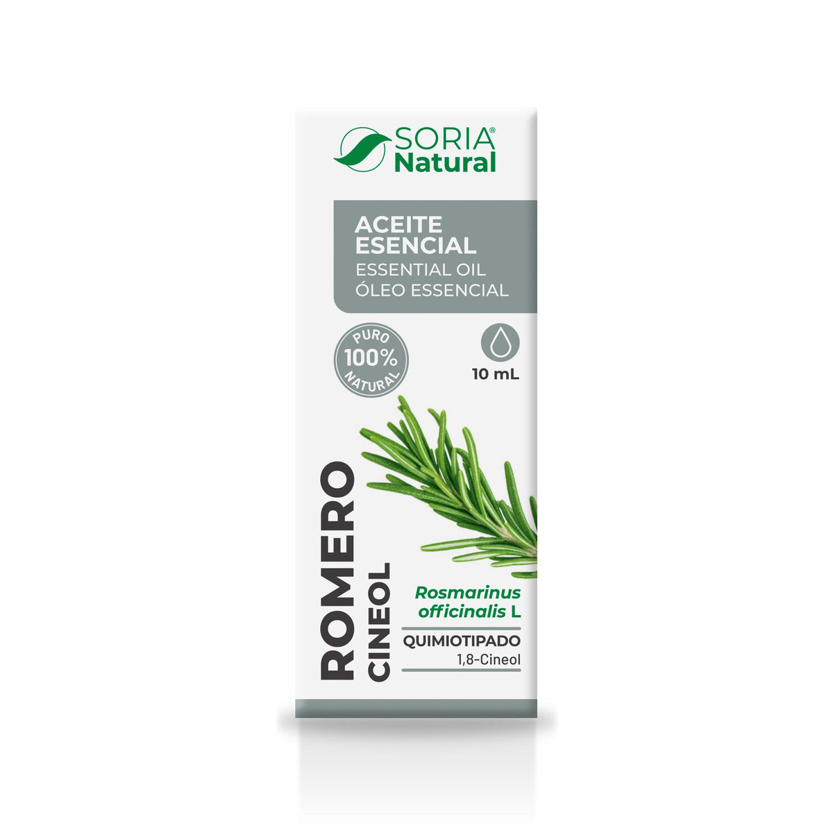 Aceite Esencial de Romero Cineol Quimiotipado · Soria Natural · 10 ml - 2