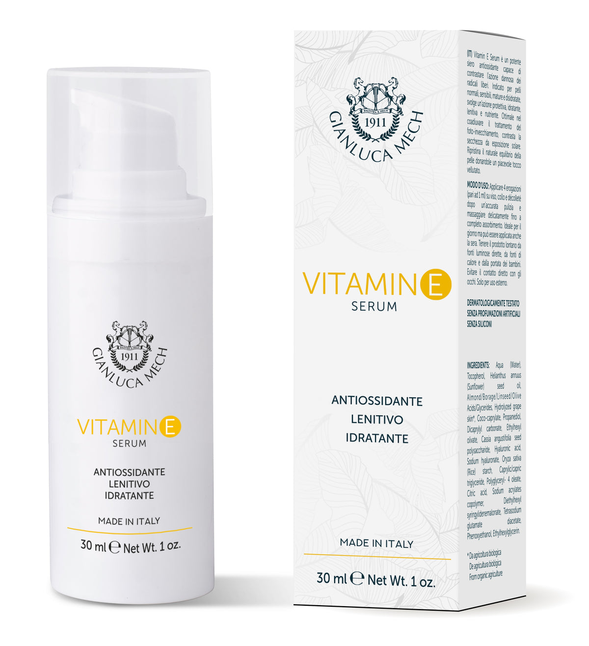 Vitamina E Sérum · Gianluca Mech · 30 ml