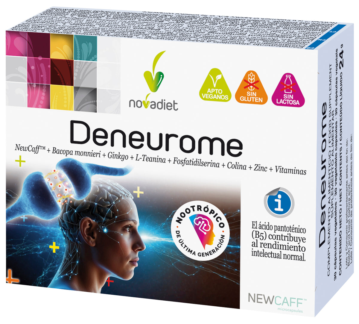 Deneurome · Nova Diet · 30 cápsulas