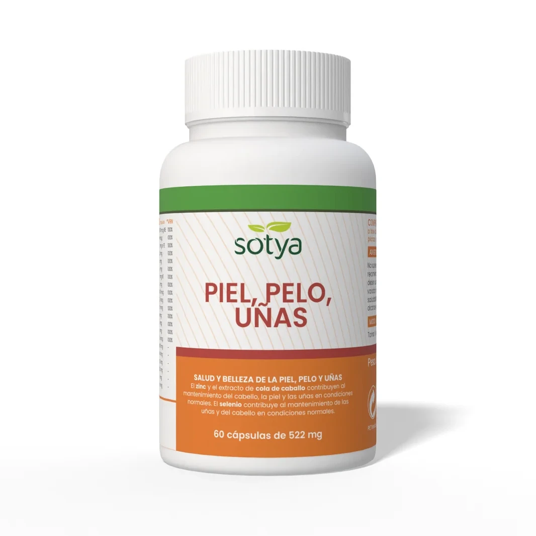 Piel, pelo y uñas · Sotya · 60 cápsulas